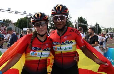 Luisa González y Ona Rodíguez, campeonas de Europa Sénior y Junior de los 500m Sprint